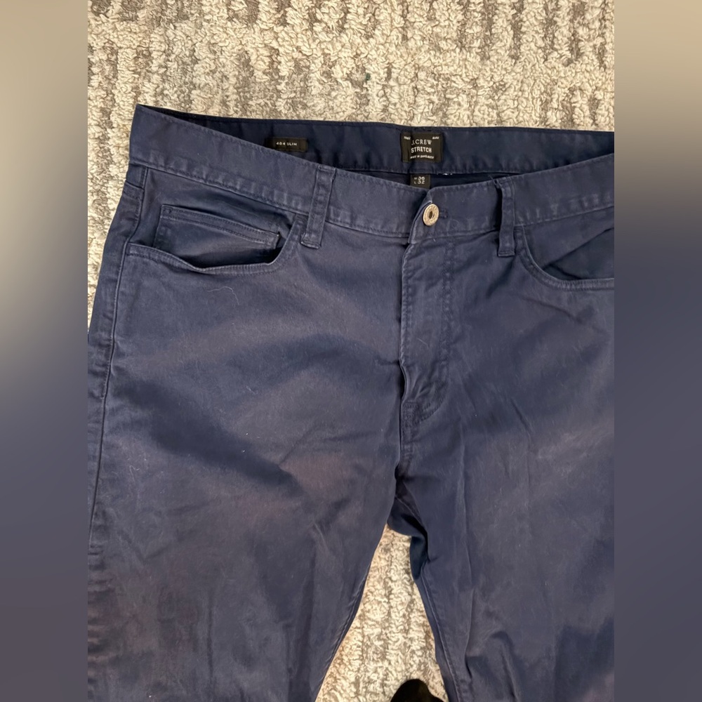 J. Crew Men's Deep Blue Slim Jeans
